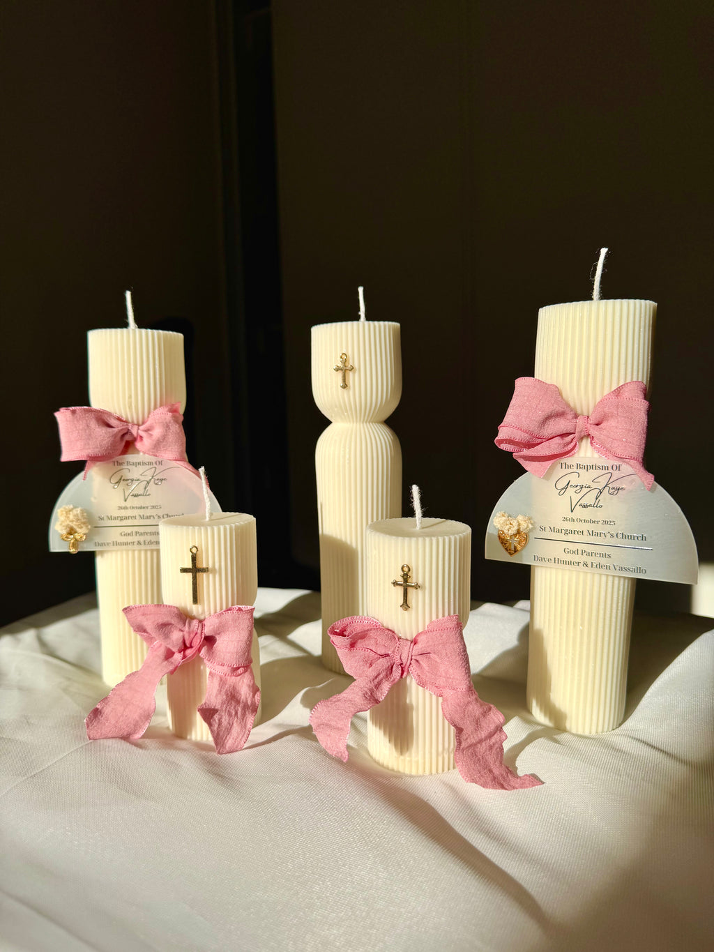 Customised Communion & Baptism Candles
