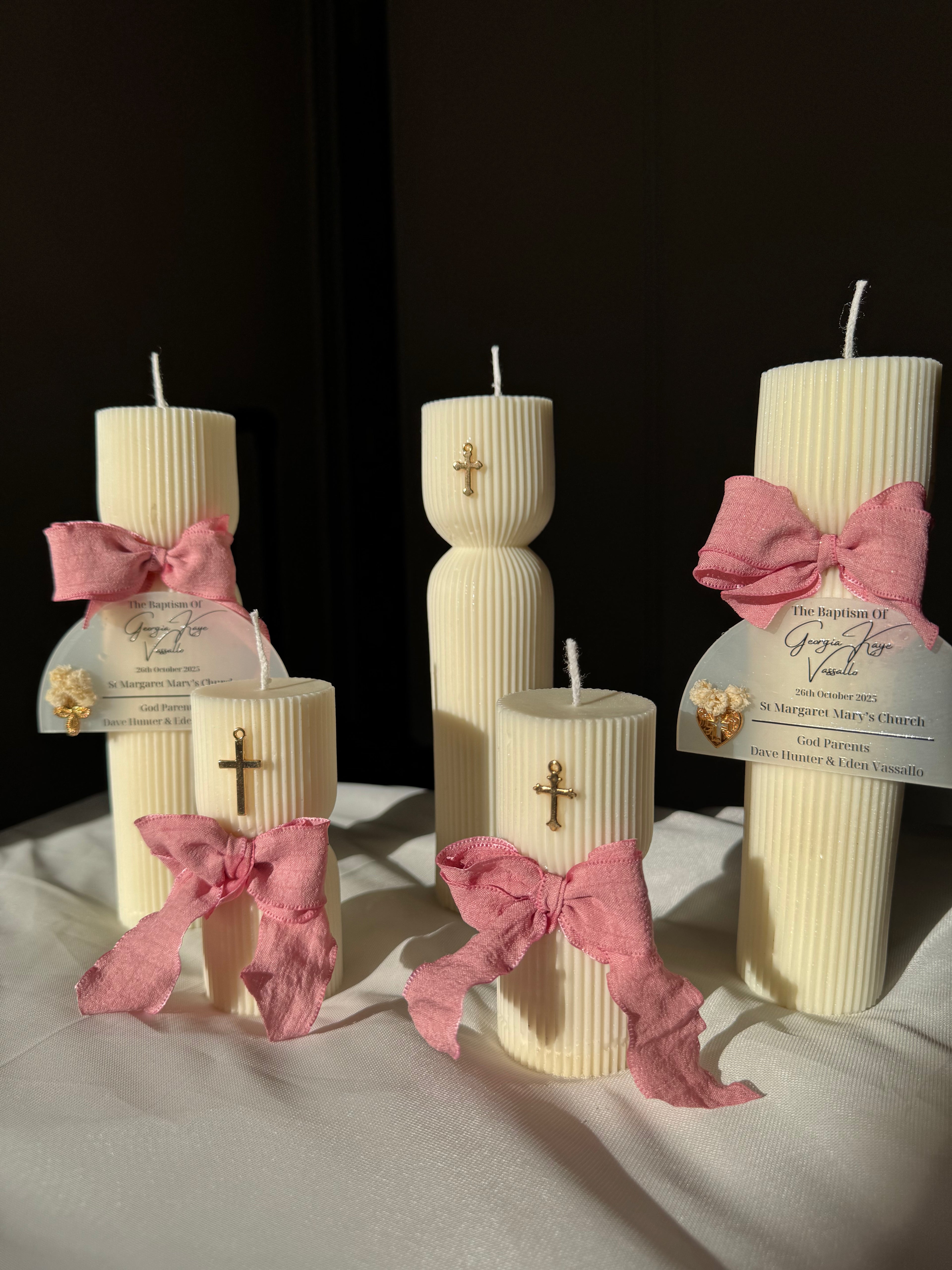 Customised Communion & Baptism Candles
